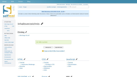 wiki.selfhtml.org
