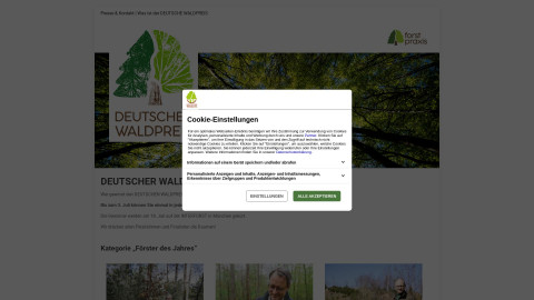 www.deutscher-waldpreis.de