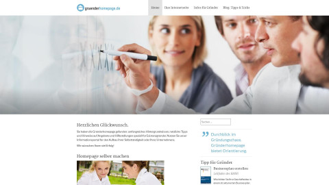 www.gruenderhomepage.de